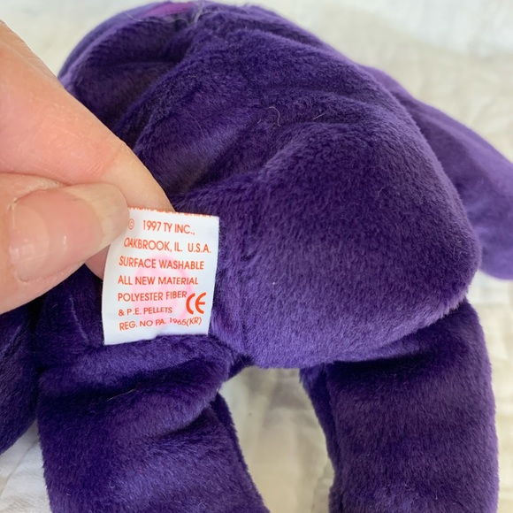 Princess Diana beanie baby bear 1997 vintage mint condition - Picture 4 of 4